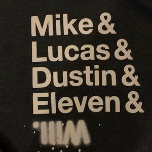 Stranger Things dark grey hoodie